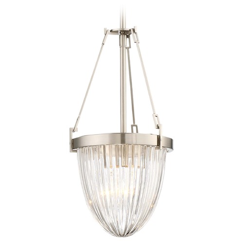 Minka Lavery Atrio Brushed Nickel Pendant by Minka Lavery 2321-84