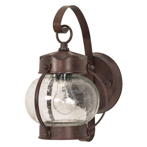 Onion Old Bronze Outdoor Wall Light by Nuvo Lighting