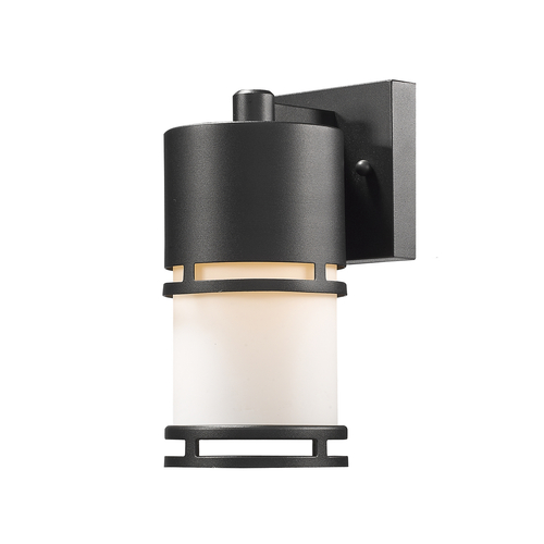 Z-Lite Luminata Black LED Outdoor Wall Light by Z-Lite 560S-BK-LED