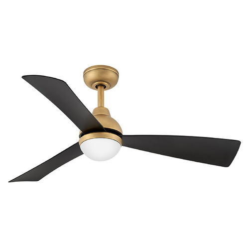 Hinkley Hinkley Una Heritage Brass LED Ceiling Fan with Light 905644FHB-LDD