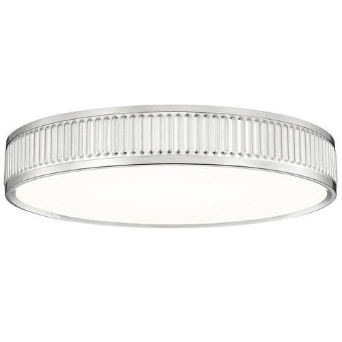 Z-Lite Stari Brushed Nickel LED Flushmount Light