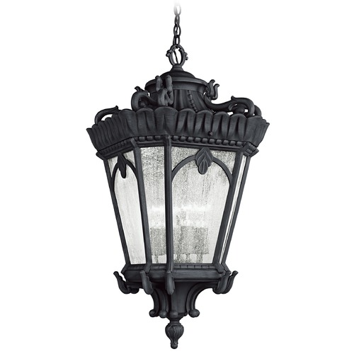 Tournai 33.50-Inch High Black Outdoor Hanging Light by Kichler Lighting
