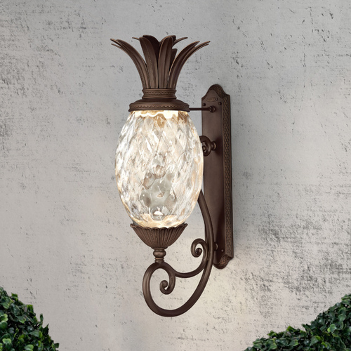 Plantation 34.25-Inch Outdoor Wall Light in Copper Bronze by Hinkley Lighting