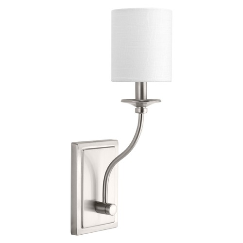 Bonita Sconce in Brushed Nickel by Progress Lighting