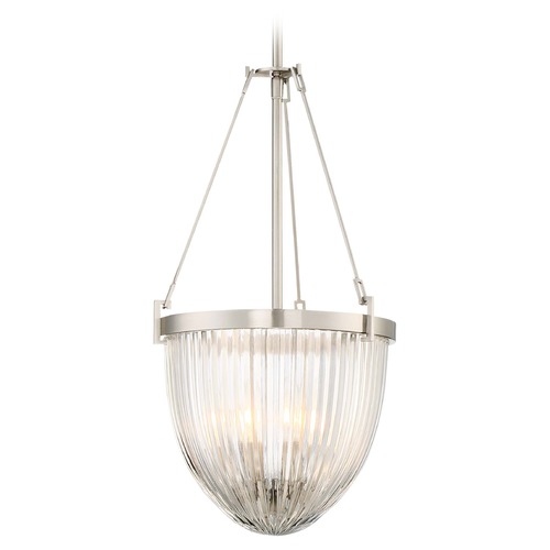 Minka Lavery Atrio Brushed Nickel Pendant by Minka Lavery 2323-84