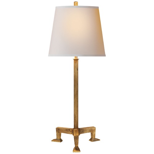 Visual Comfort Signature Collection Thomas OBrien Parish Buffet Lamp in Gilded Iron by Visual Comfort Signature TOB3152GINP