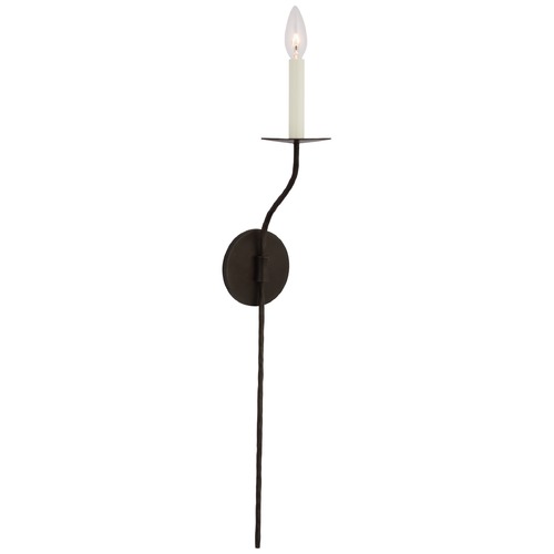 Ian K. Fowler Belfair Large Sconce in Aged Iron by Visual Comfort Signature