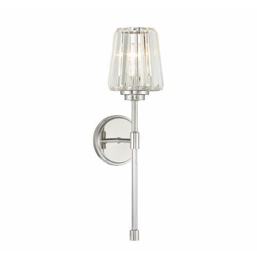 Savoy House Garnet Wall Sconce in Polished Nickel by Savoy House 9-6001-1-109