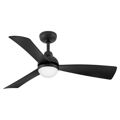 Hinkley Hinkley Una Matte Black LED Ceiling Fan with Light 905644FMB-LDD