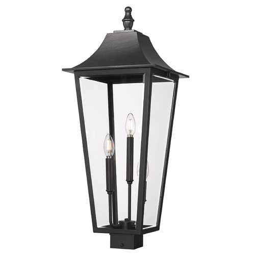 Z-Lite Z-Lite Gannon Black Post Light 5008PHXLS-BK