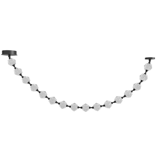 Beluga 16-Light LED Pendant in Black by Avenue Lighting