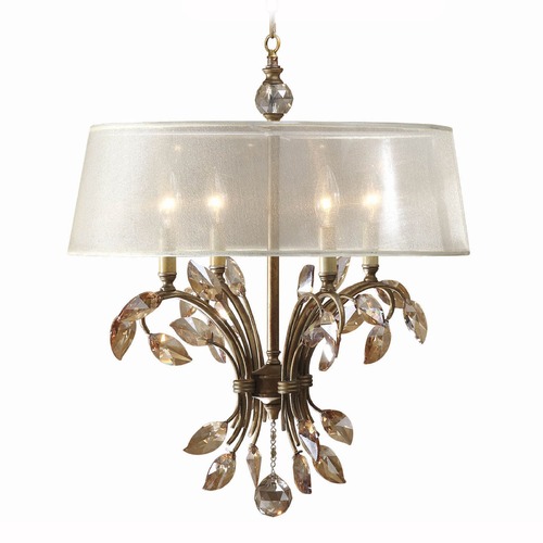 Uttermost Lighting Alenya 21-Inch Chandelier in Burnished Gold by Uttermost Lighting 21245