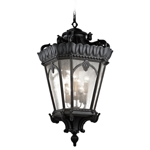 Tournai 47.50-Inch High Black Outdoor Hanging Light by Kichler Lighting