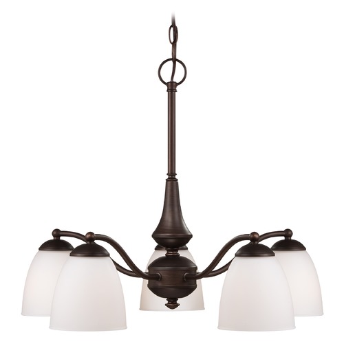 Chandelier in Prairie Bronze by Nuvo Lighting