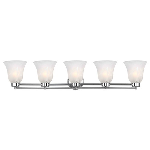 Chrome Bathroom Light