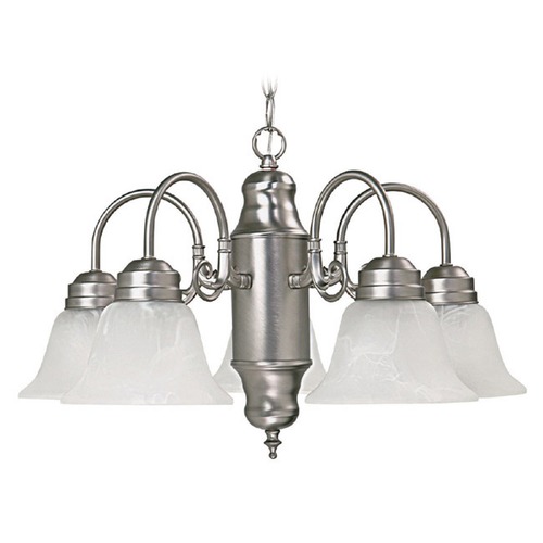 David Matte Nickel Chandelier by Capital Lighting