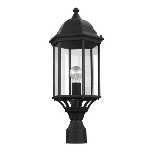 Sevier Black Post Light by Generation Lighting