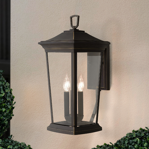 Hinkley Bromley 19.25-Inch Oil Rubbed Bronze LED Outdoor Wall Light by Hinkley Lighting 2365OZ-LL