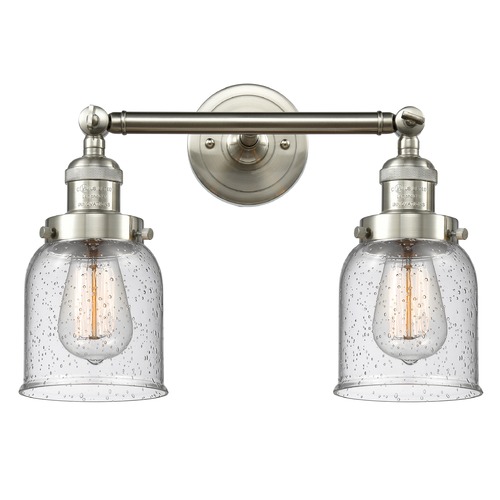 Small Bell Brushed Satin Nickel Bathroom Light by Innovations Lighting