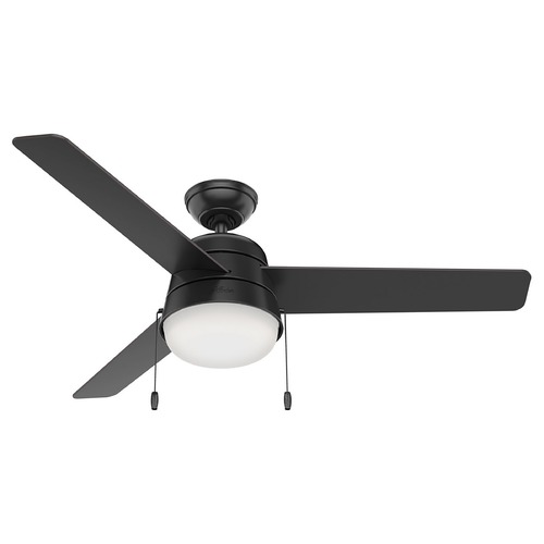 52-Inch Aker Fan in Matte Black by Hunter Fan Company