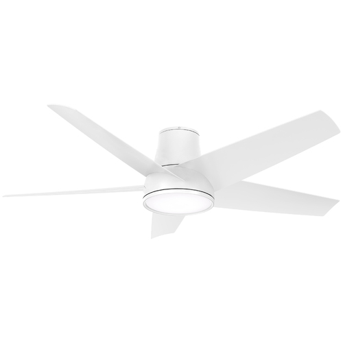 Minka Aire Chubby II 58-Inch LED Smart Fan in Flat White by Minka Aire F782L-WHF
