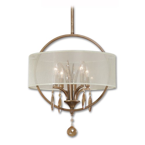 Uttermost Lighting Alenya 18-Inch Pendant in Burnished Gold by Uttermost Lighting 21962