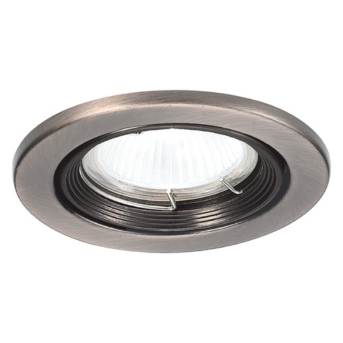 2.5-Inch Round Baffle Brushed Nickel Recessed Trim by WAC Lighting
