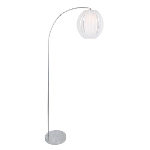 Deion Brushed Nickel Arc Lamp by Lite Source Lighting