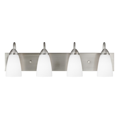 Generation Lighting Seville Brushed Nickel Bathroom Light by Generation Lighting 4420204-962