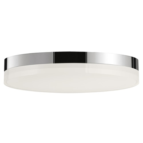 Maxim Lighting Illuminaire Ii Polished Chrome LED Flush Mount by Maxim Lighting 57684CLFTPC