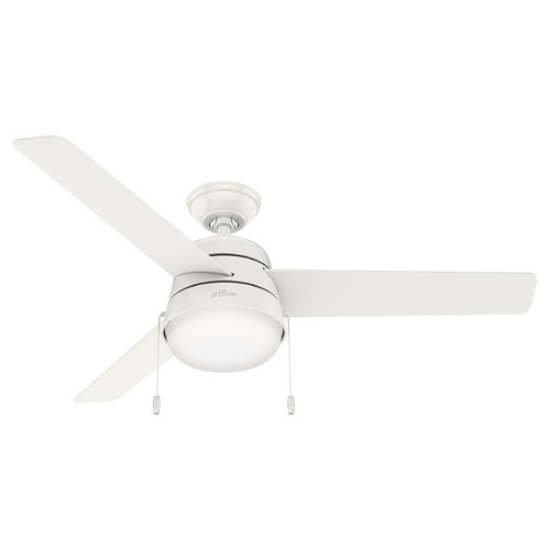 Hunter Fan Company 52-Inch Aker Fan in Fresh White by Hunter Fan Company 50387