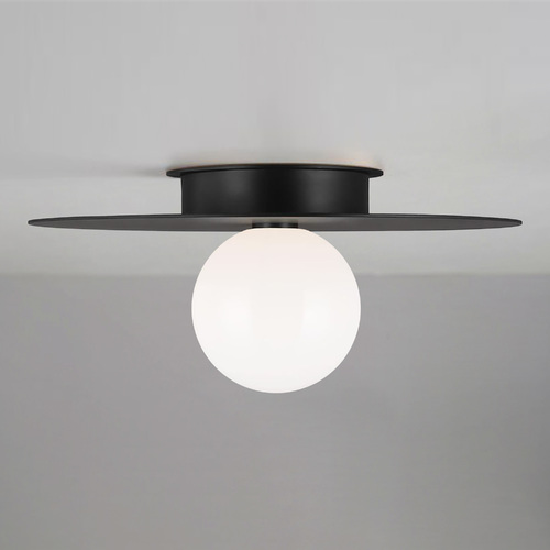 Visual Comfort Studio Collection Visual Comfort Studio Kelly Wearstler Nodes Midnight Black Flush Mount KF1021MBK