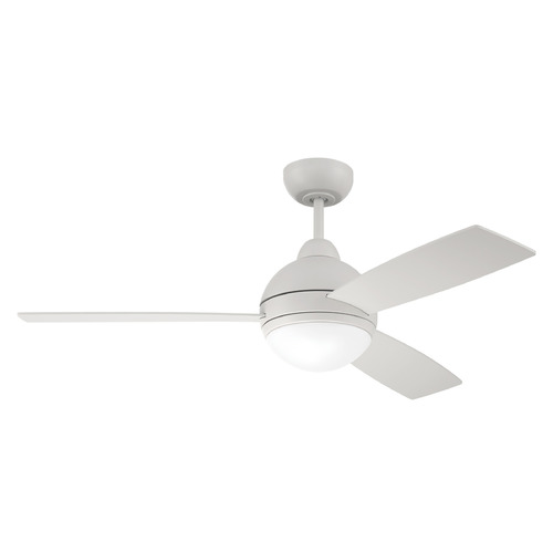 Craftmade Lighting Keen White LED Ceiling Fan by Craftmade Lighting KNE48W3