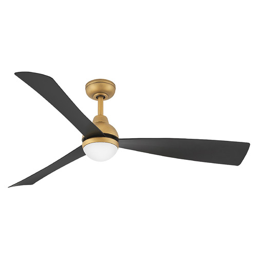 Hinkley Hinkley Una Heritage Brass LED Ceiling Fan with Light 905656FHB-LDD