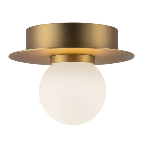 Kuzco Lighting Elixir Brushed Gold LED Flushmount Light