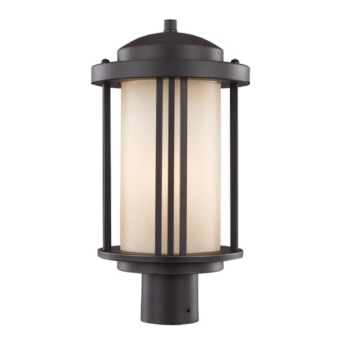 Generation Lighting Crowell 17-Inch Outdoor Post Light in Bronze by Generation Lighting 8247901-71