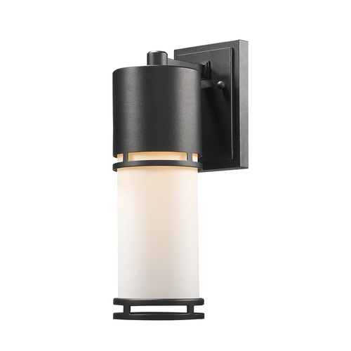 Z-Lite Luminata Black LED Outdoor Wall Light by Z-Lite 560M-BK-LED