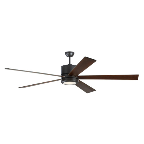 Vision 72-Inch LED Fan in Brushed Steel by Generation Lighting Fan Collection