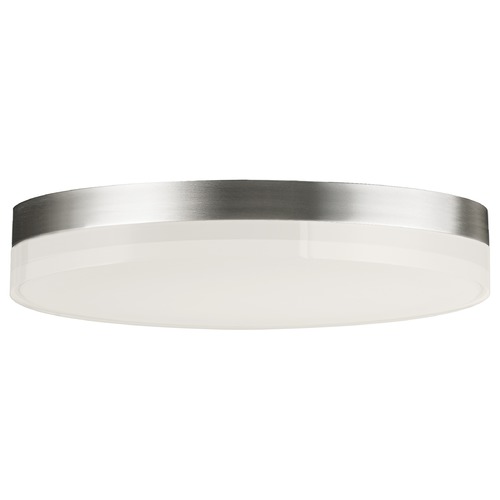 Maxim Lighting Illuminaire Ii Satin Nickel LED Flush Mount by Maxim Lighting 57684CLFTSN