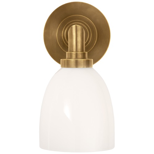 E.F. Chapman Wilton Bath Sconce in Brass by Visual Comfort Signature