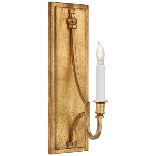 E.F. Chapman Mykonos Medium Sconce in Gilded Iron by Visual Comfort Signature
