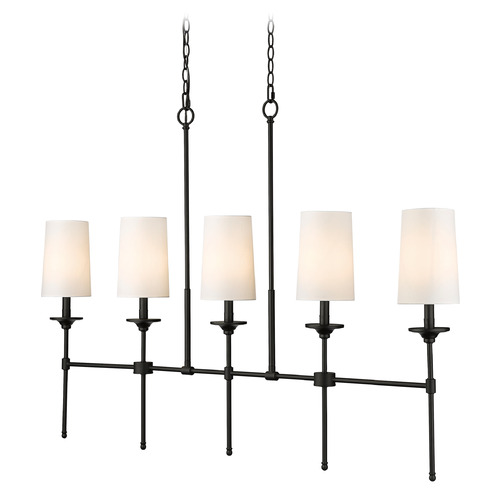 Emily Matte Black Linear Light by Z-Lite