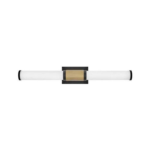 Hinkley Zevi 29-Inch LED Bath Light in Black & Brass by Hinkley Lighting 50063BK-LCB