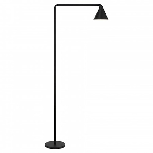George Kovacs Lighting George Kovacs Task Portables Coal Black LED Swing Arm Lamp with Conical Shade P1850-66A-L