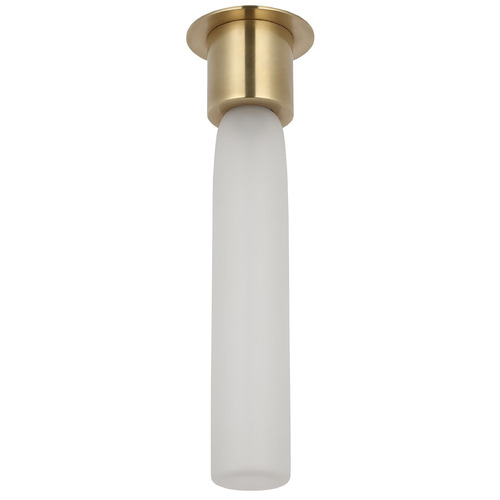 Volver Flush Mount in Antique Brass by Visual Comfort Modern