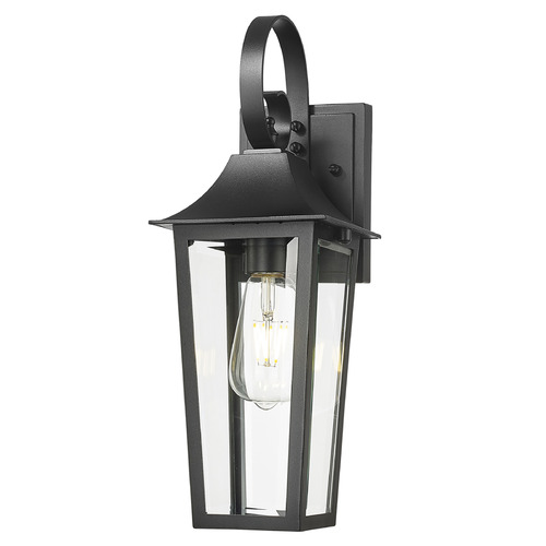 Z-Lite Z-Lite Gannon Black Outdoor Wall Light 5008S-BK