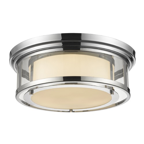 Z-Lite Luna Chrome Flush Mount by Z-Lite 2005F18-CH