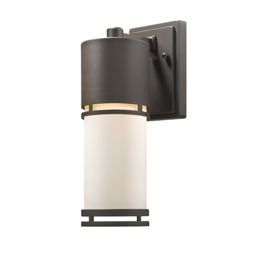 Z-Lite Luminata Deep Bronze LED Outdoor Wall Light by Z-Lite 560M-DBZ-LED