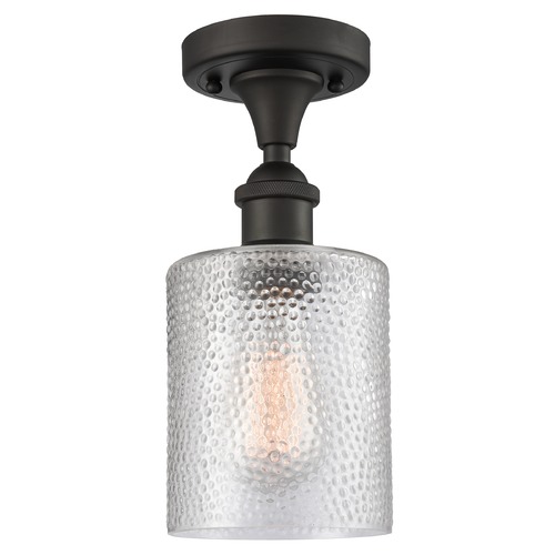 Cobbleskill Oil Rubbed Bronze Semi-Flush Mount by Innovations Lighting