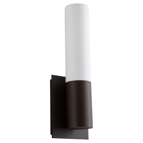 Magneta LED Wet Glass Wall Sconce in Oiled Bronze by Oxygen Lighting